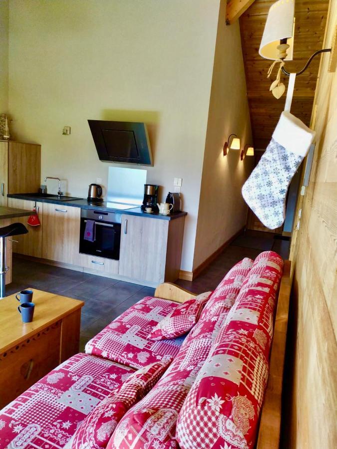 Le Chalet Du Pic SPA privé&Fitness Taninges Extérieur photo