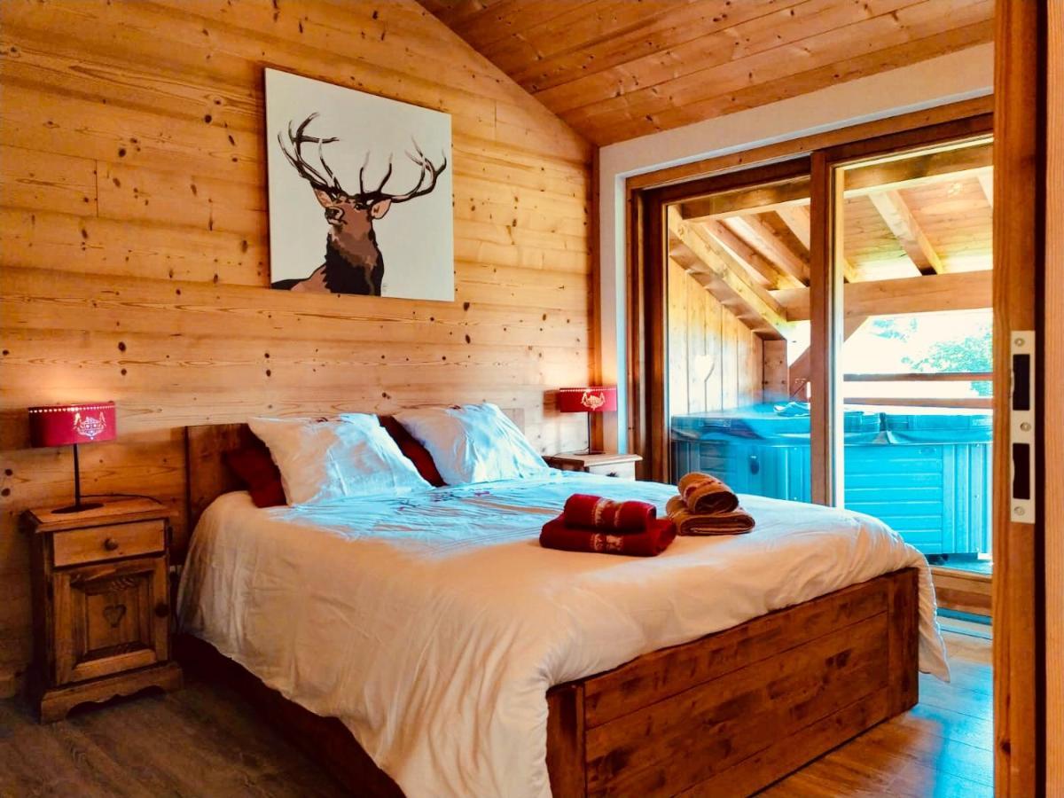 Le Chalet Du Pic SPA privé&Fitness Taninges Extérieur photo