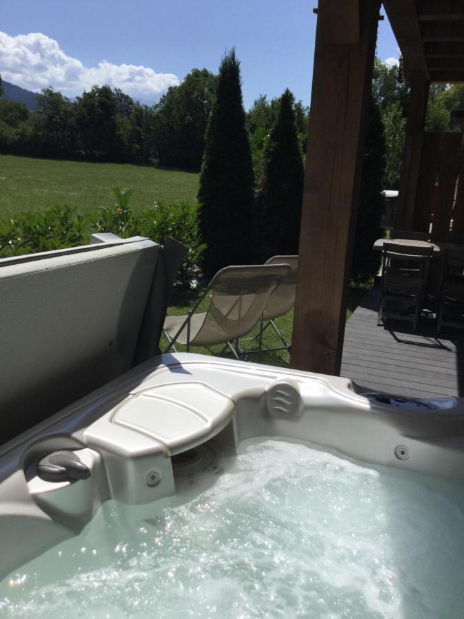 Le Chalet Du Pic SPA privé&Fitness Taninges Extérieur photo