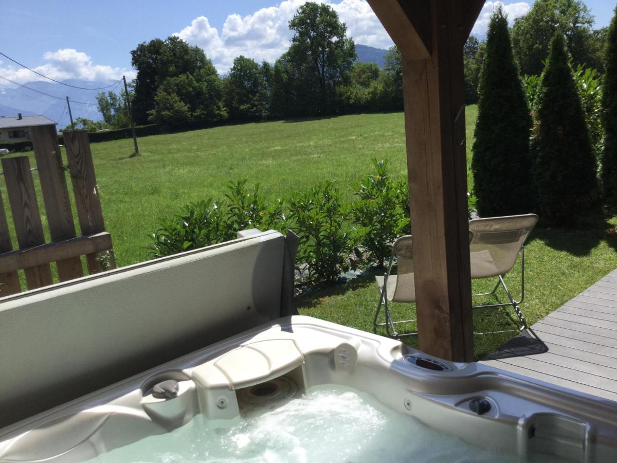 Le Chalet Du Pic SPA privé&Fitness Taninges Extérieur photo