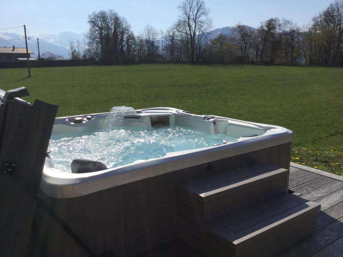 Le Chalet Du Pic SPA privé&Fitness Taninges Extérieur photo