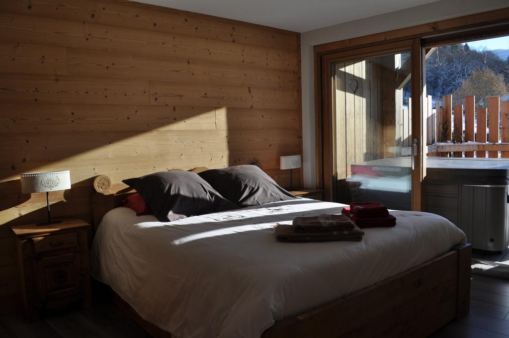 Le Chalet Du Pic SPA privé&Fitness Taninges Extérieur photo