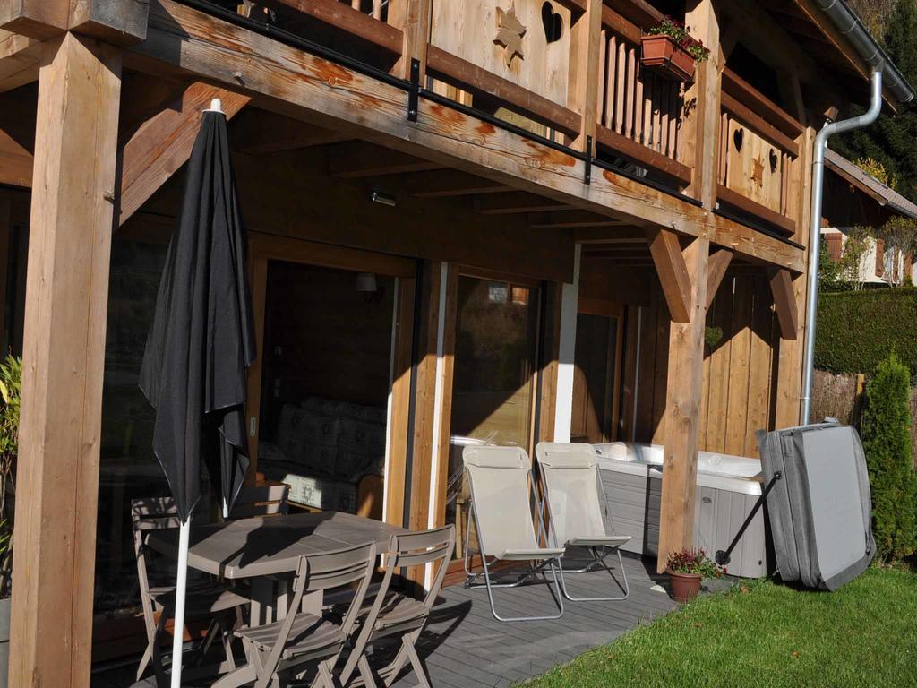Le Chalet Du Pic SPA privé&Fitness Taninges Extérieur photo