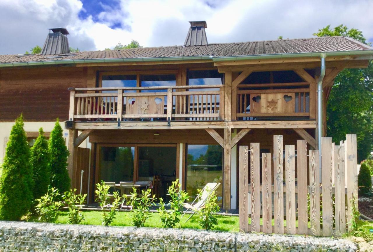 Le Chalet Du Pic SPA privé&Fitness Taninges Extérieur photo