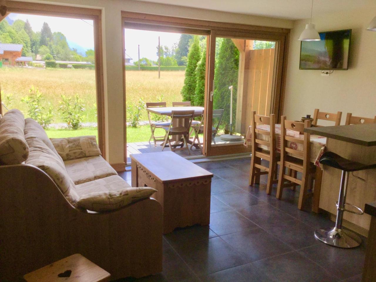 Le Chalet Du Pic SPA privé&Fitness Taninges Extérieur photo
