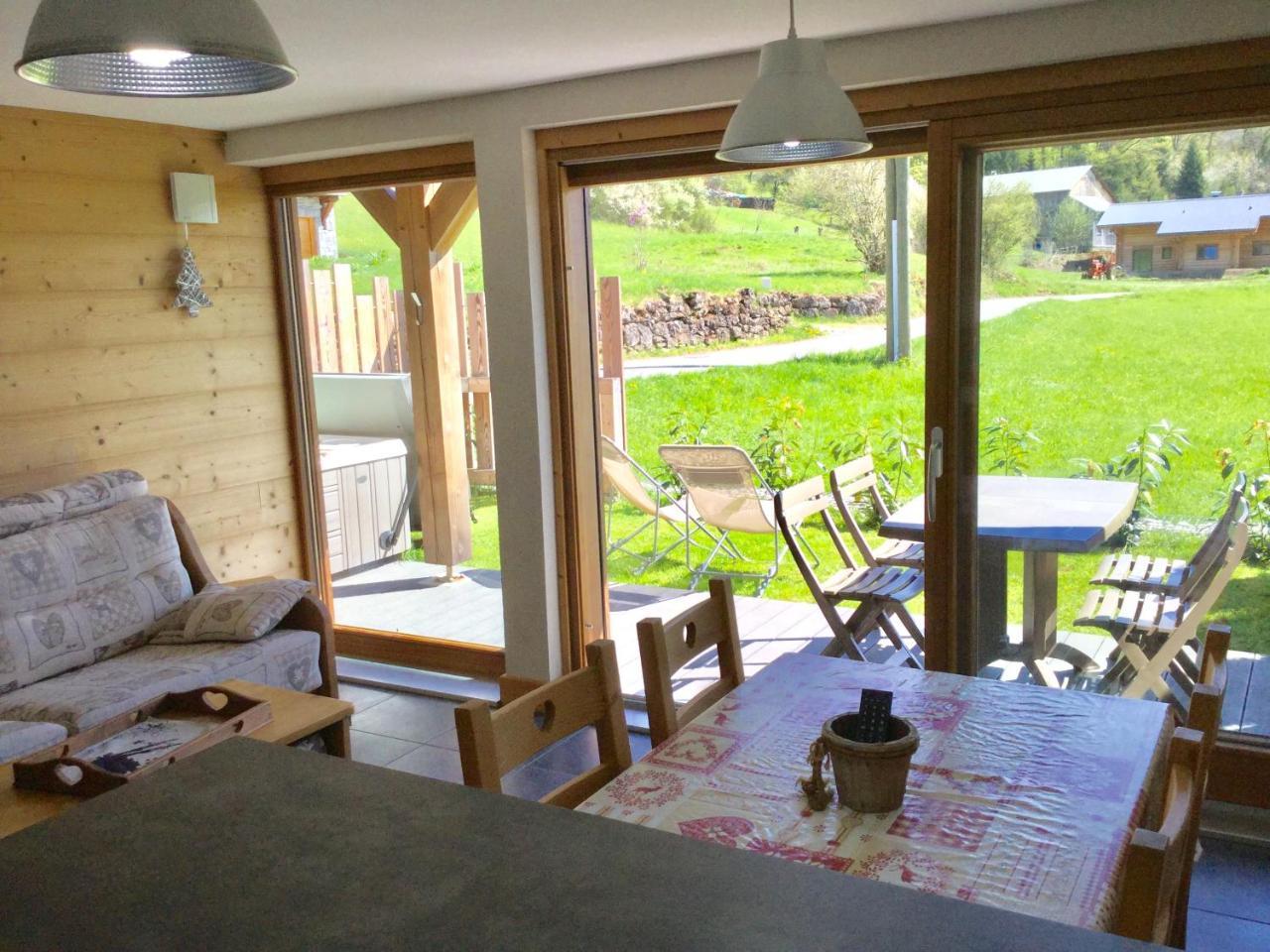 Le Chalet Du Pic SPA privé&Fitness Taninges Extérieur photo